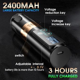 Ambition Vibe Tattoo Machine Brushless Motor 