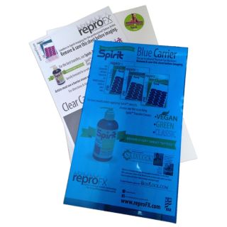 Thermal Copier Carrier Sheet - Blue