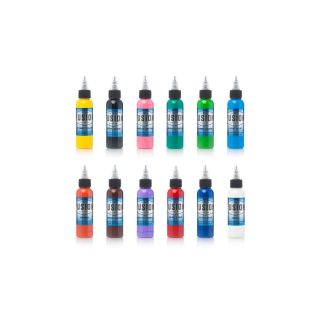 FUSION INK SAMPLE PACK - 12 COLORS
