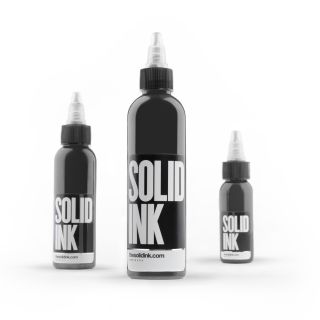 Just like its name, very opaque, very black. All of our tattoo inks are made with the highest quality organic pigments. Solid Ink is easy to work with, super bright and heals solid. They are very concentrated to ensure maximum color saturation.