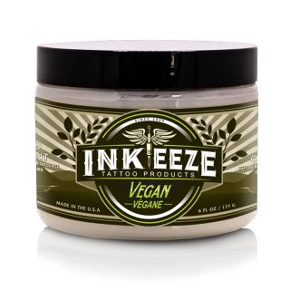 INK-EEZE Vegan Glide Tattoo Ointment - 6oz Jar