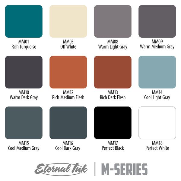 Warm Dark Gray (M Series) - Eternal Ink