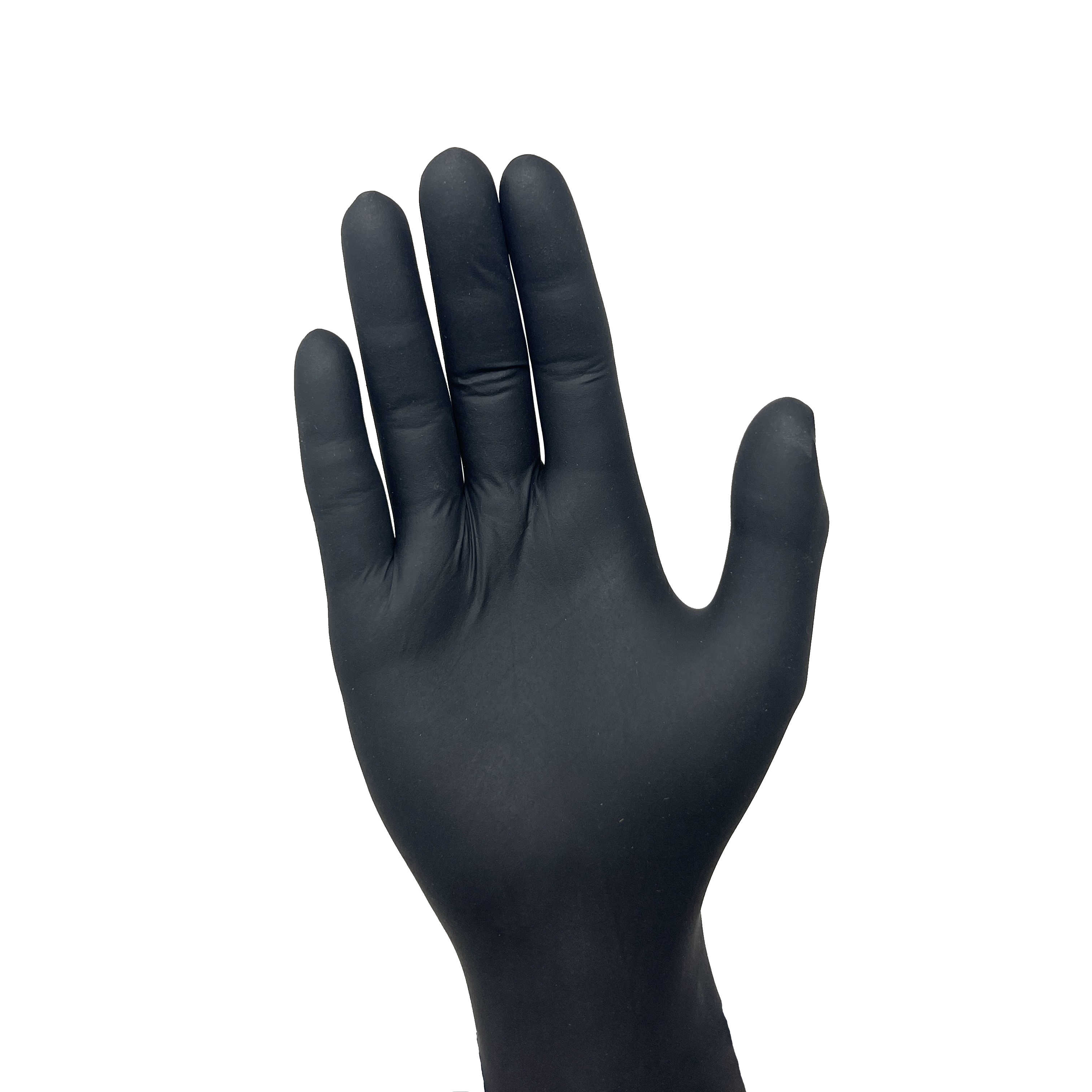 Black Label Latex Powder Free Exam Gloves