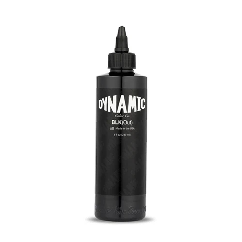 8oz BLKout Tattoo Ink - Dynamic Ink