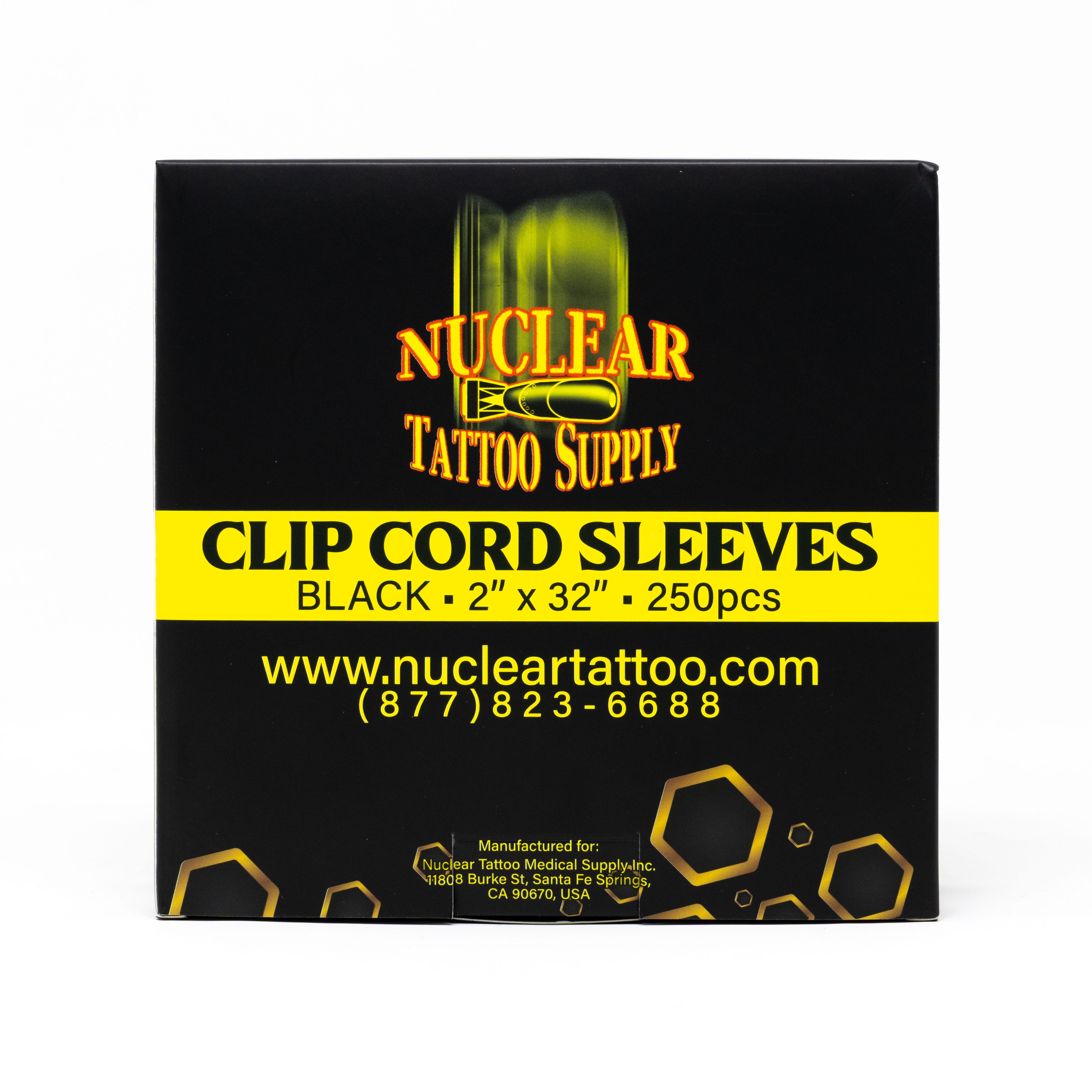 Clip Cord Cover Bag - Black