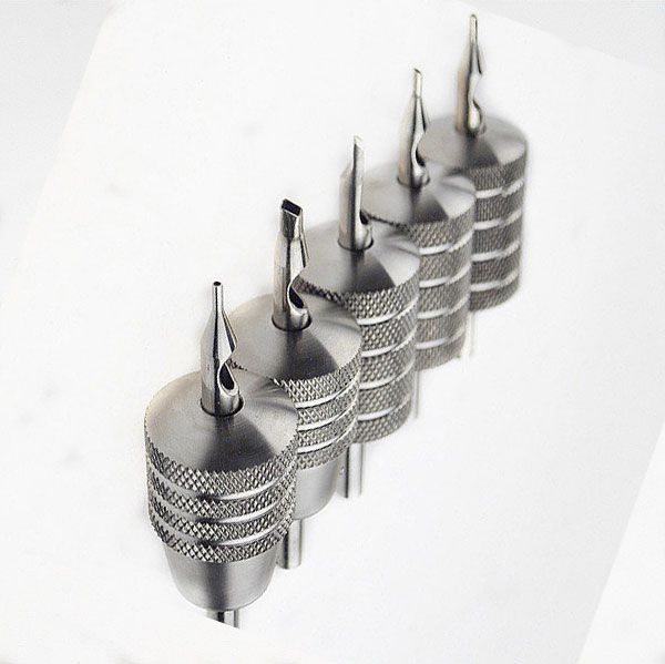 7/8" Stainless Combo Straight Grip - 316