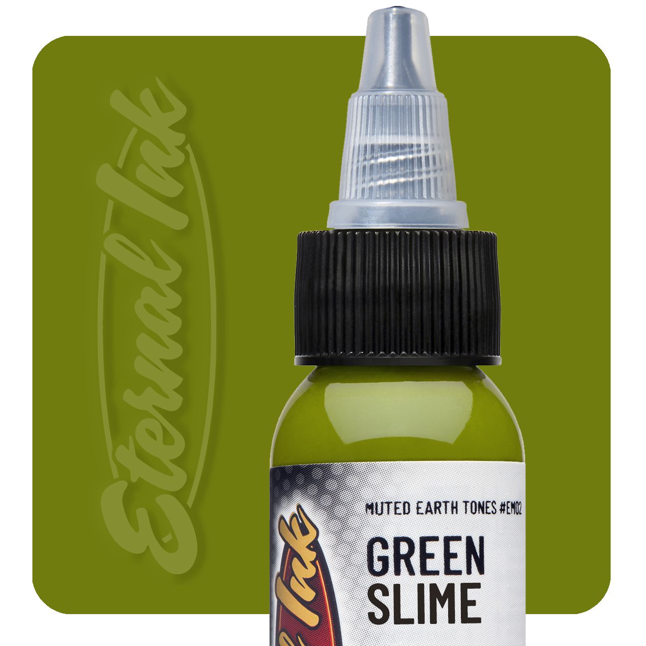 Green Slime (Muted Earth Tones) - Eternal Ink