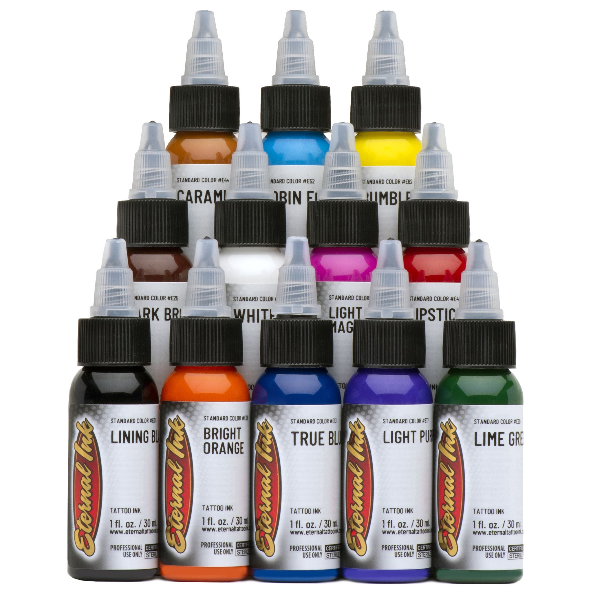 12 Color Sample Set - Eternal Ink