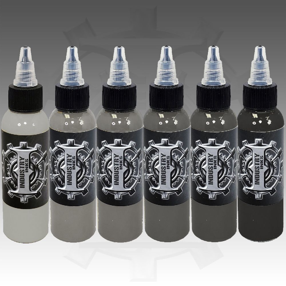1oz French Grey Set- Industry Inks