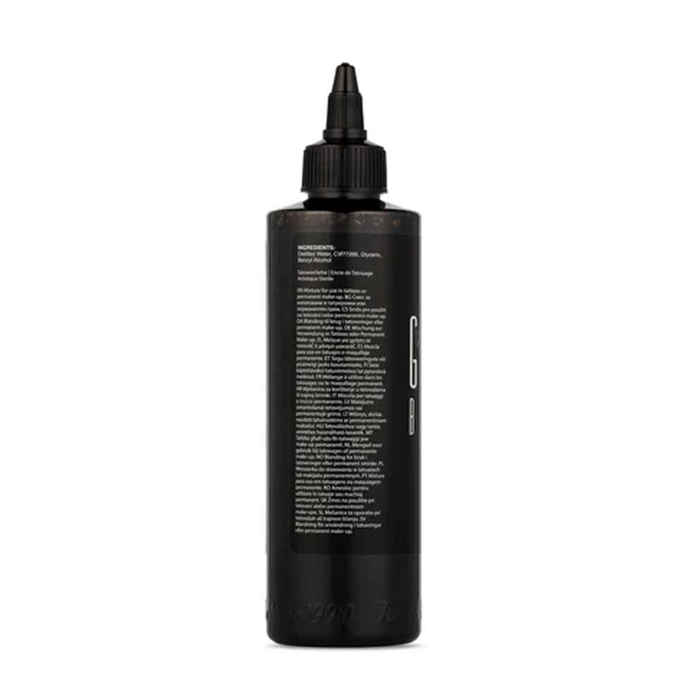 8oz Ganga Black Tattoo Ink - Dynamic Ink
