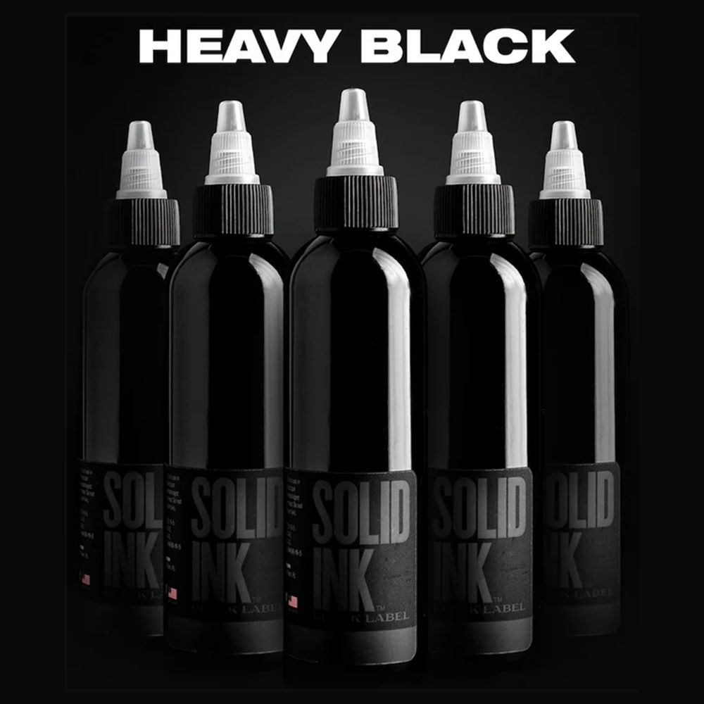 Heavy Black - Solid Ink
