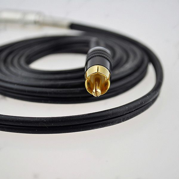 Silicone Heavy Duty RCA Cord - Straight