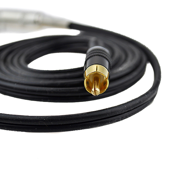 Silicone Heavy Duty RCA Cord - Straight