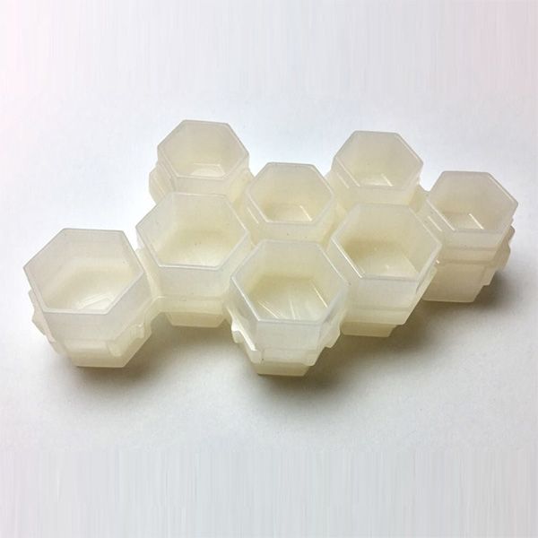 Natural Queen Hive Caps - White (200pcs/box)