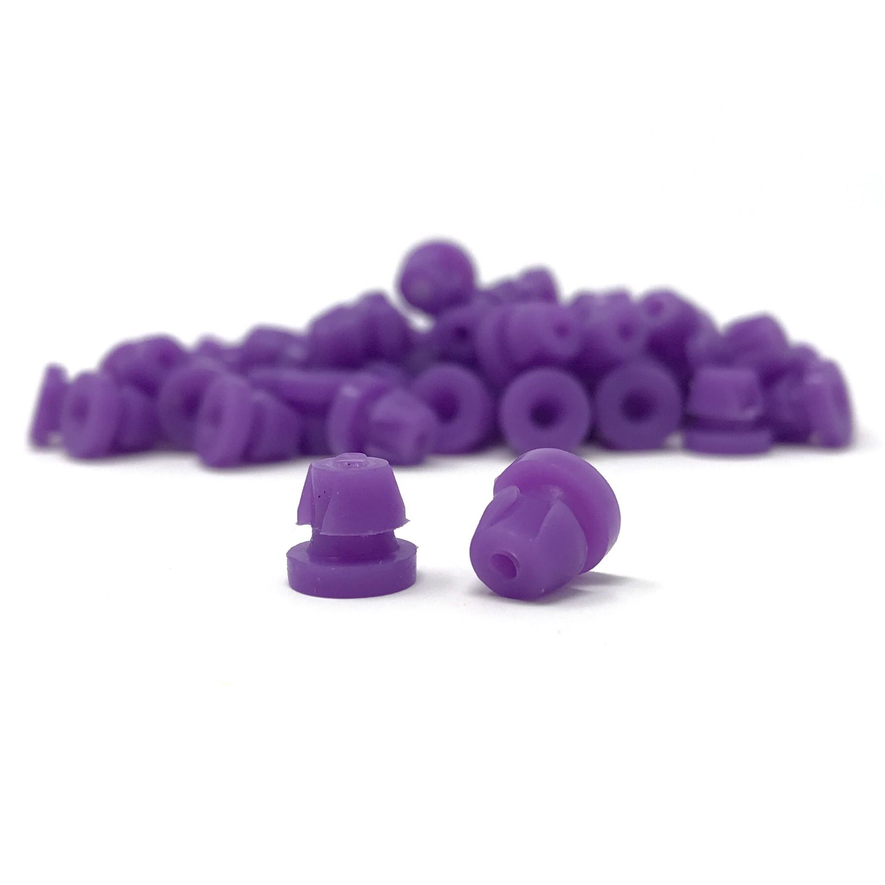 High Class Silicone Nipple With Baffle - Purple