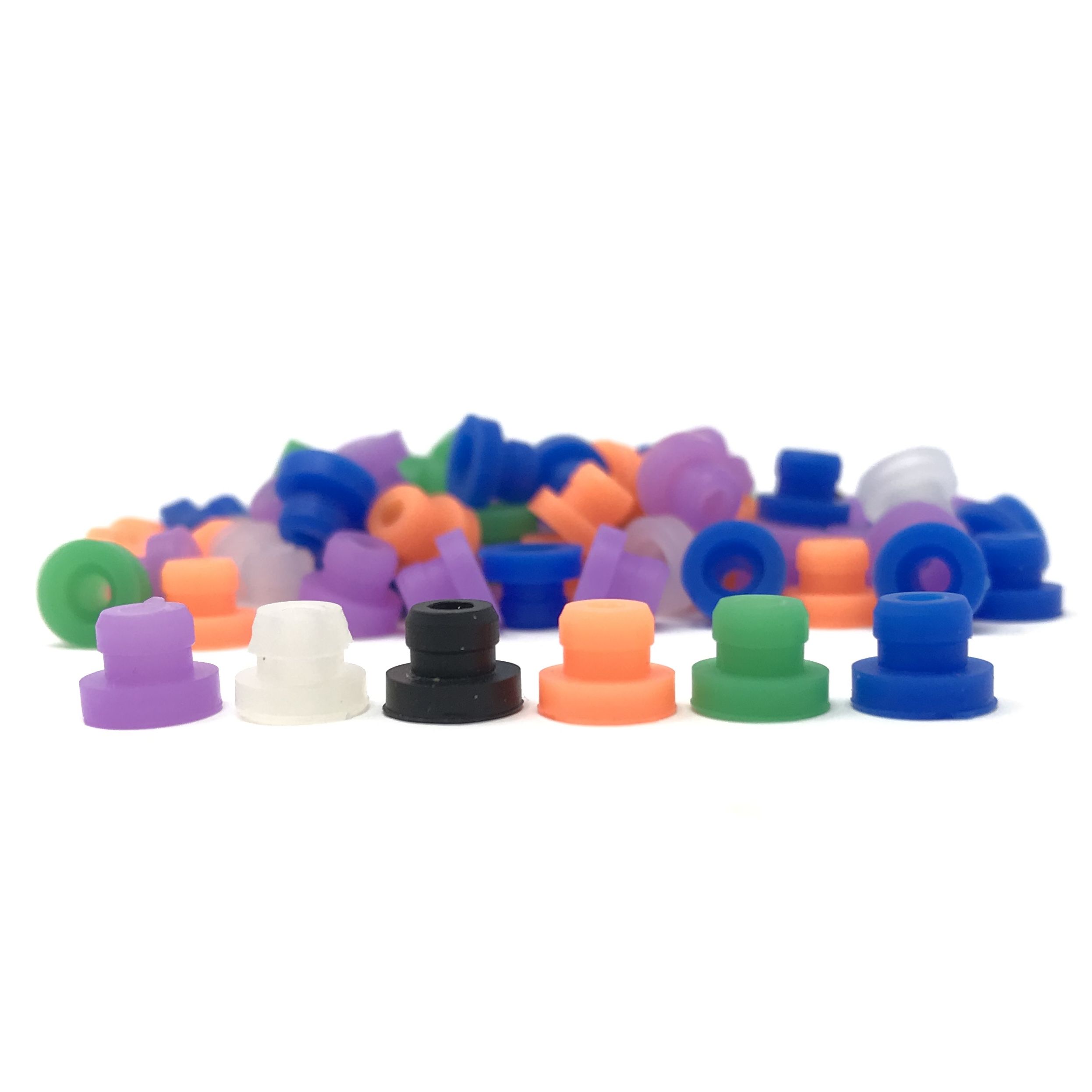 High Class Silicone Nipple - Sterilized Mix Color