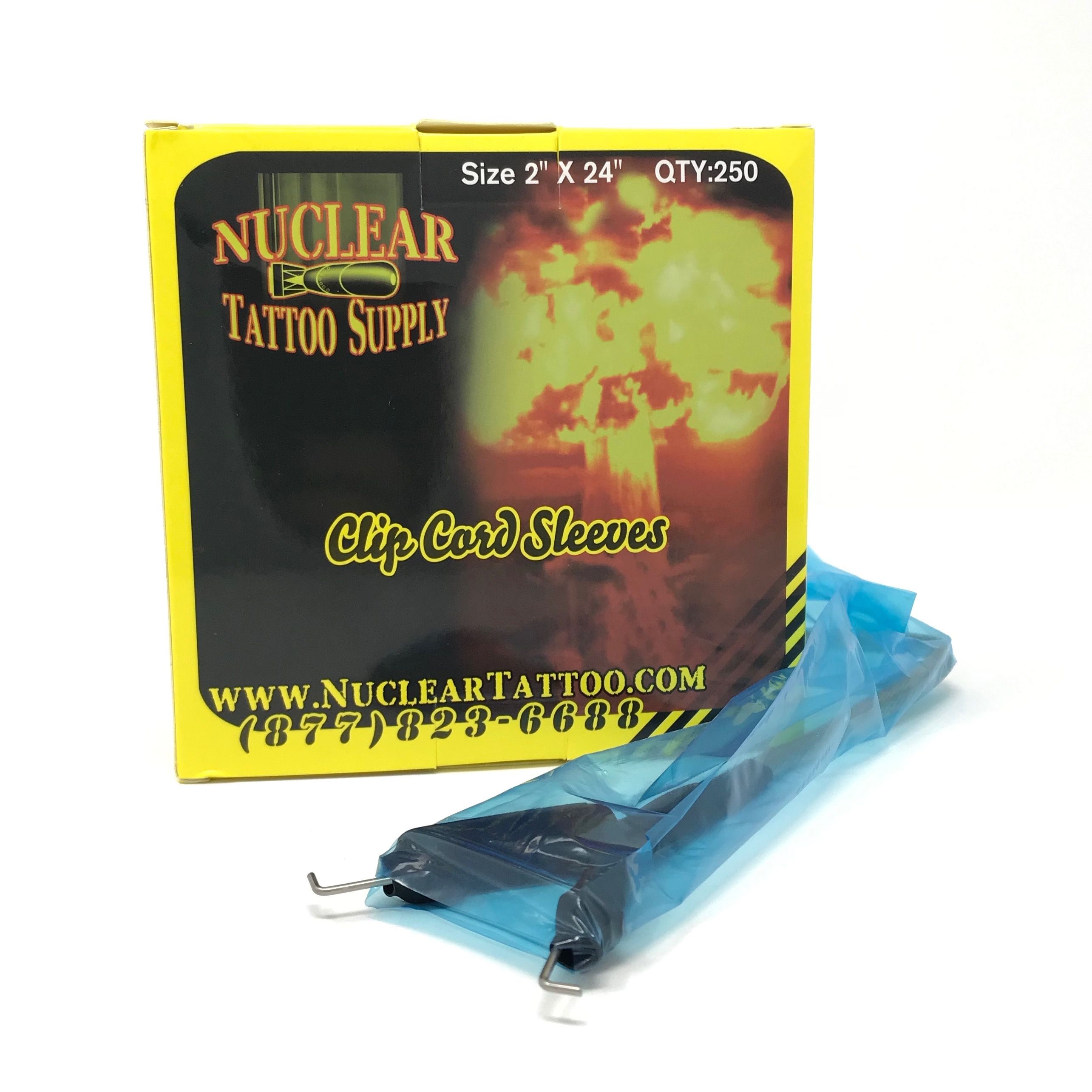 Clip Cord Cover Bag - Blue