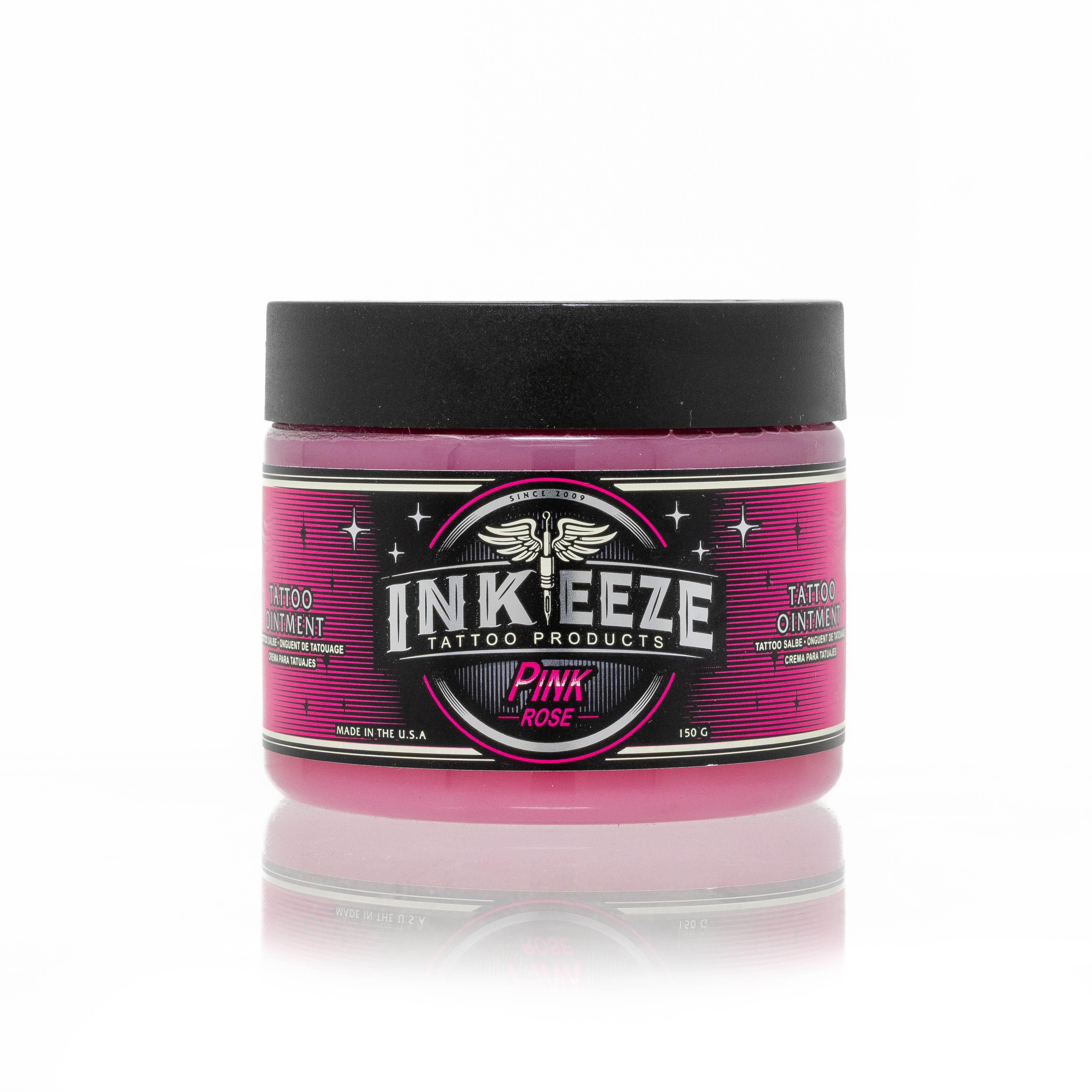 INK-EEZE Pink Glide Tattoo Ointment - 6oz