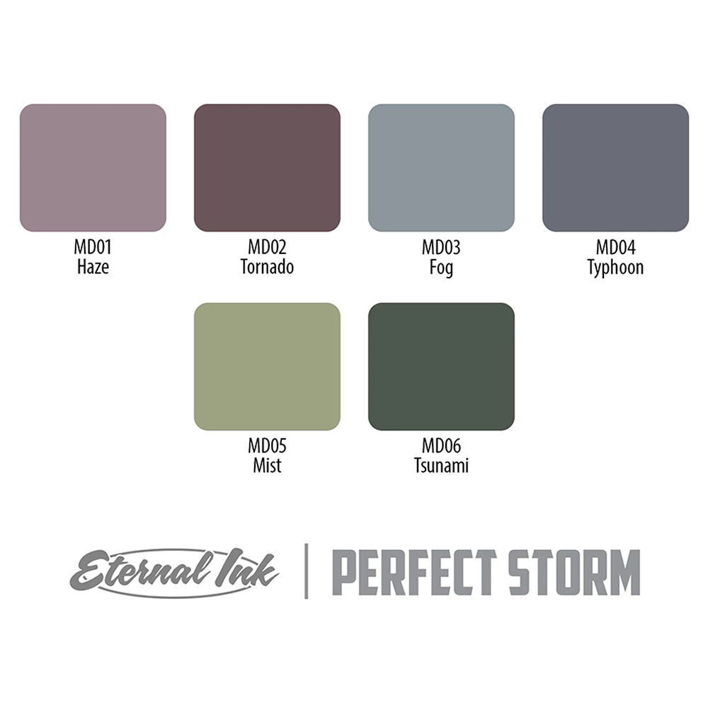 1oz Perfect Storm Ink Set - Eternal Ink