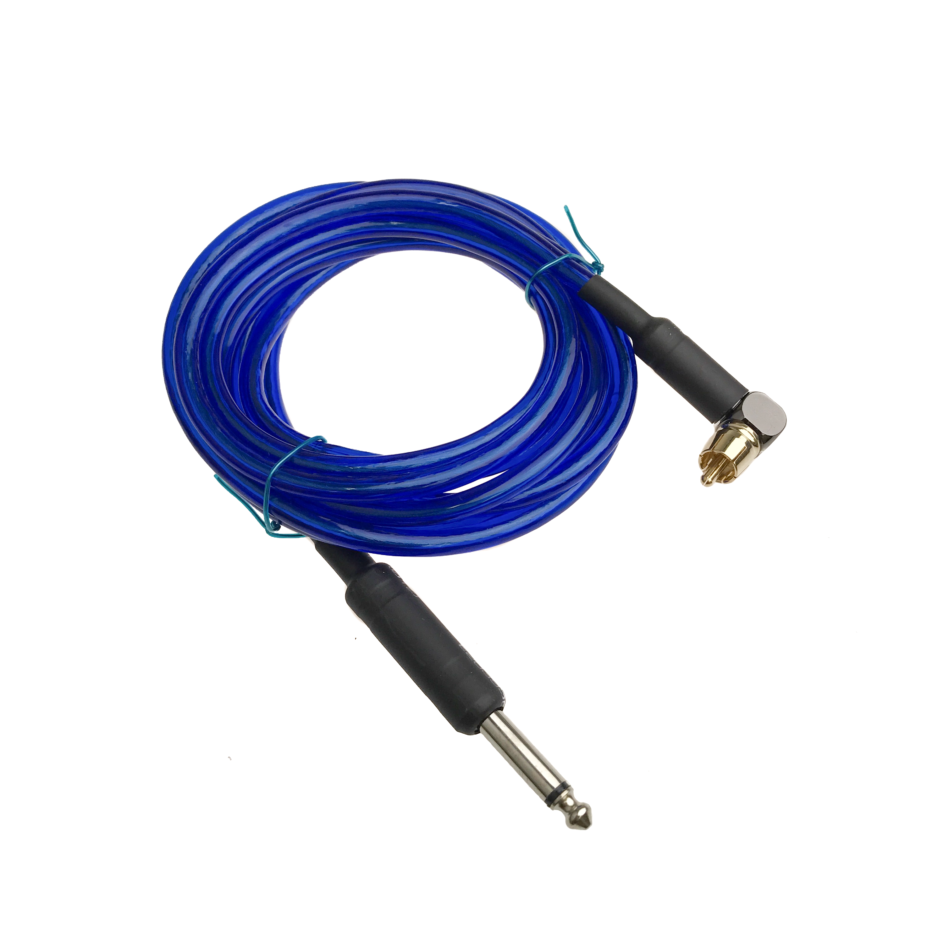 Silicone 90 Degree RCA Cord