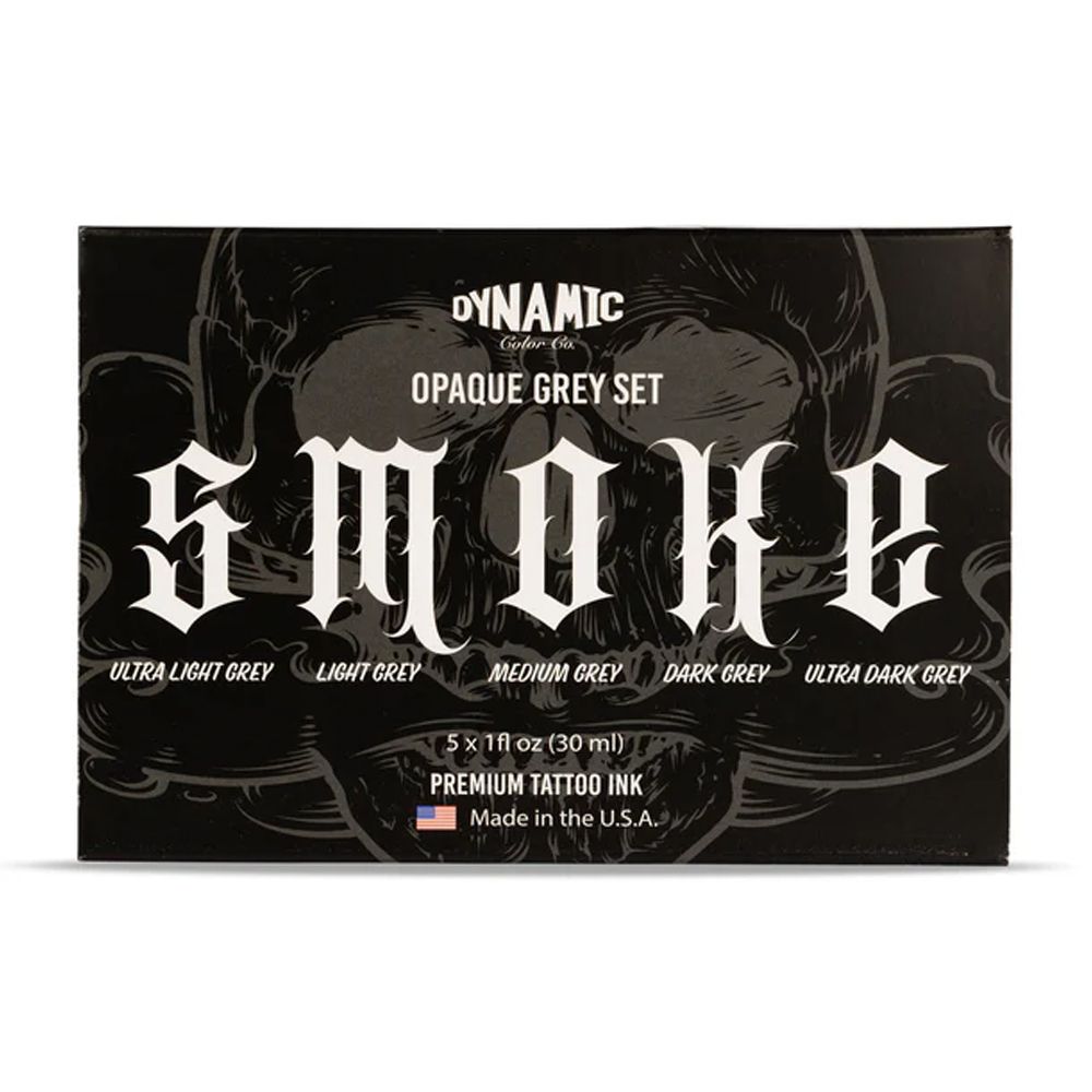 1oz Smoke Opaque Greys Set - Dynamic Ink