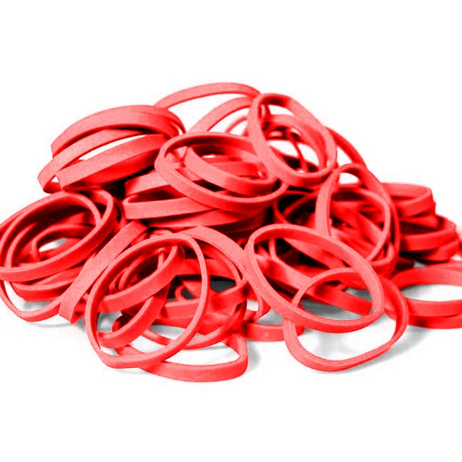 Thick Rubber Band - Red