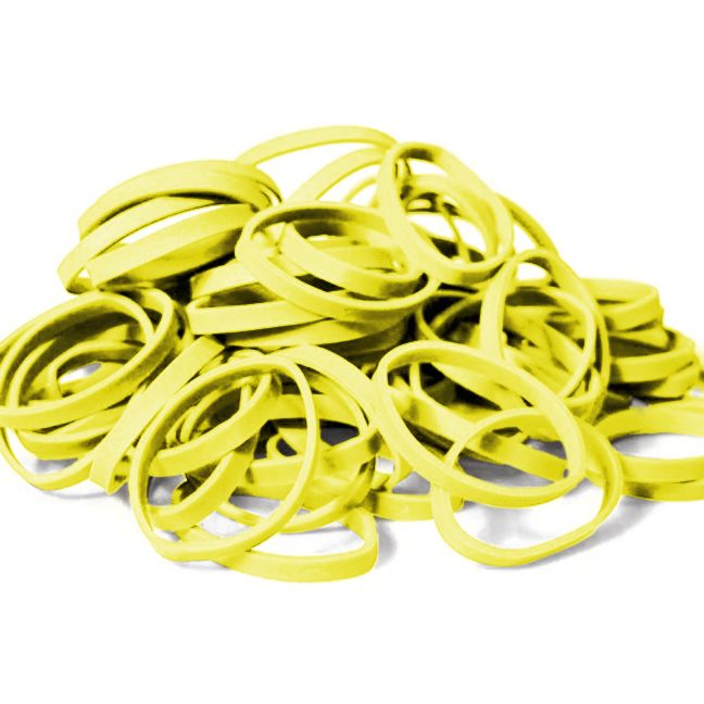 Thick Rubber Band - Yellow