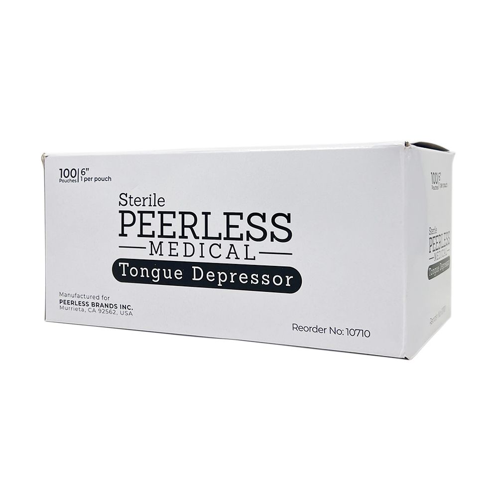 Senior Tongue Depressors Sterile (100pc/box)