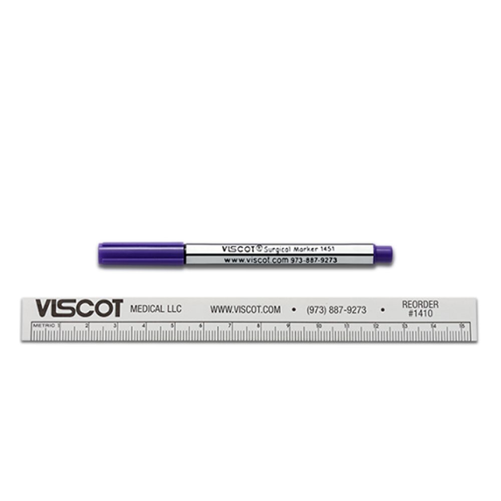 Viscot Mini Surgical Marker Regular Tip (1451) - 100Pcs/Box