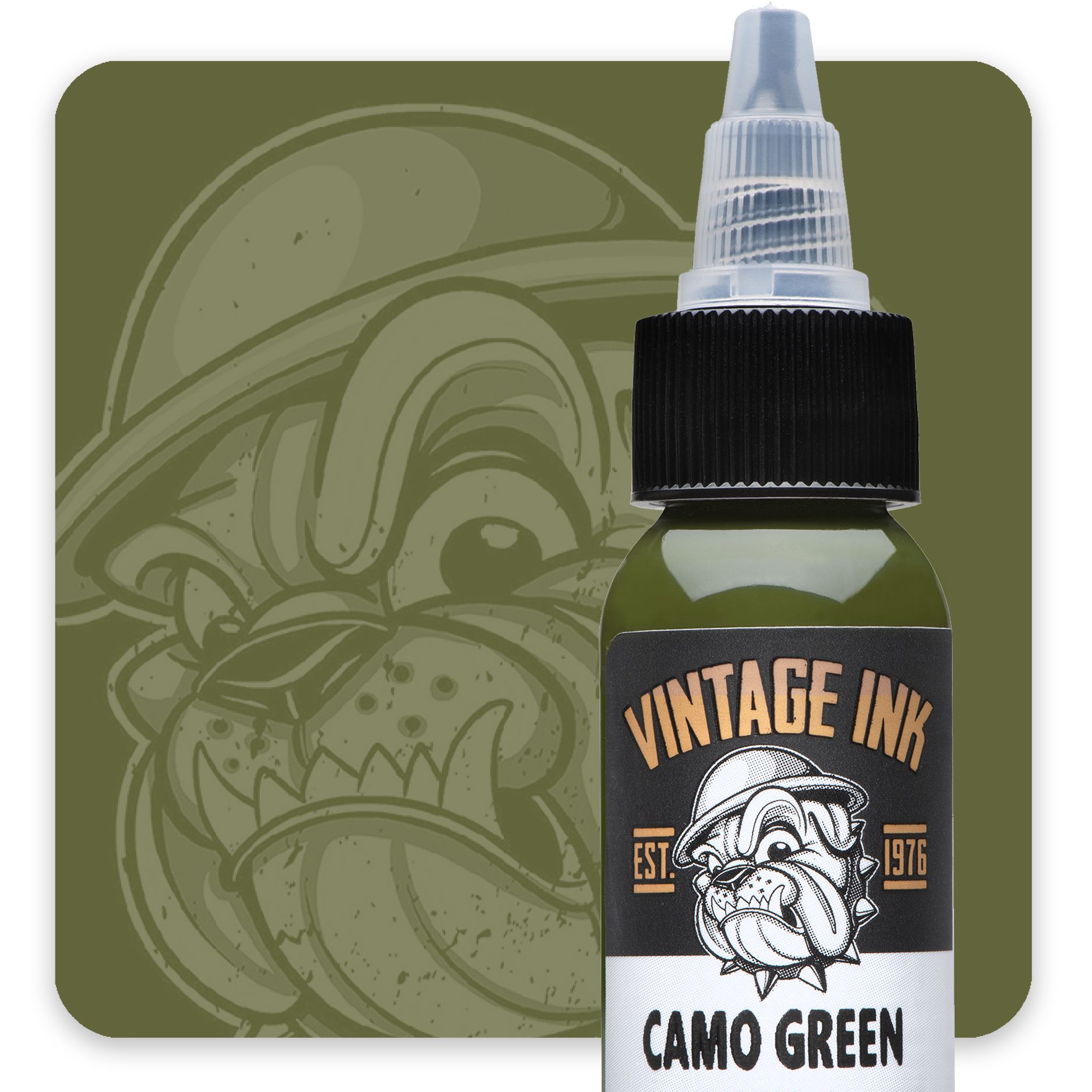 1oz Camo Green (Vintage Ink) - Eternal Ink