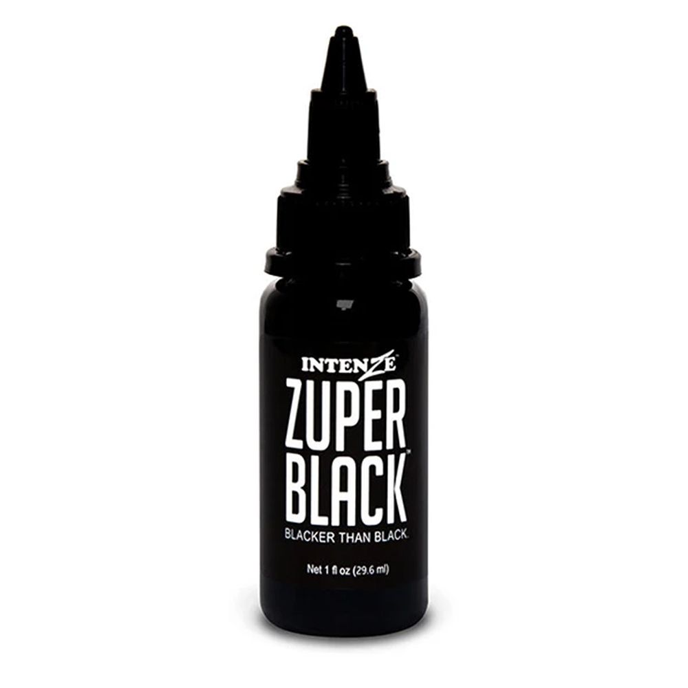 Zuper Black - Intenze Tattoo Ink